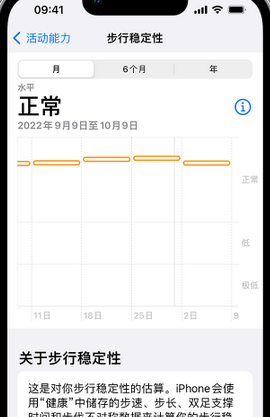 托克逊iPhone手机维修如何在iPhone开启'步行稳定性通知'