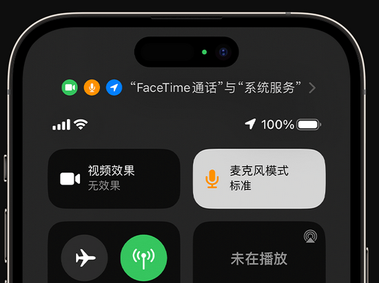 托克逊苹果授权维修网点分享iPhone在通话时让你的声音更清晰 