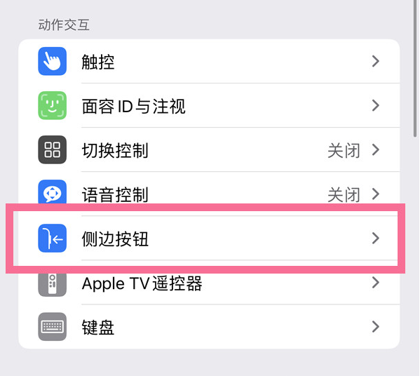 托克逊苹果14维修店分享iPhone14 Plus侧键双击下载功能关闭方法 