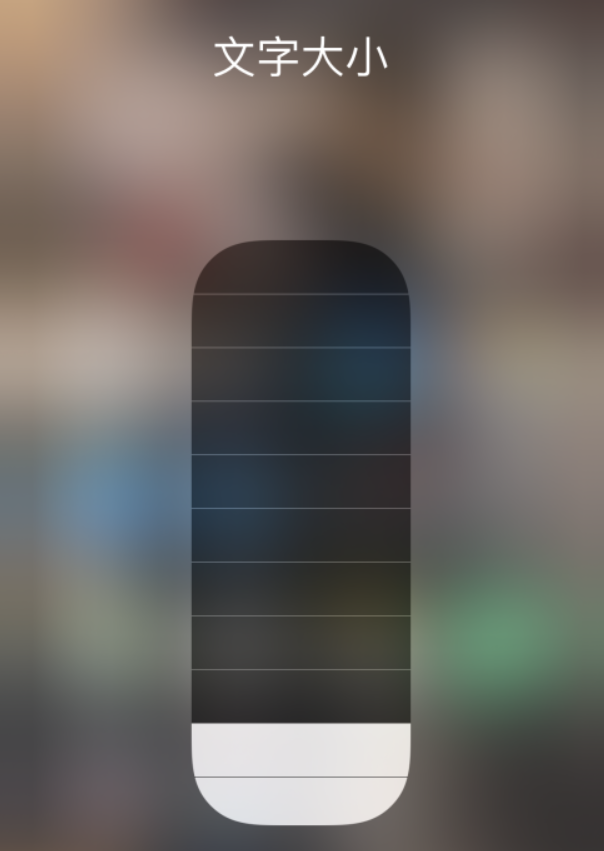 托克逊苹果手机维修分享小技巧：在 iPhone 控制中心快速调节字体大小 